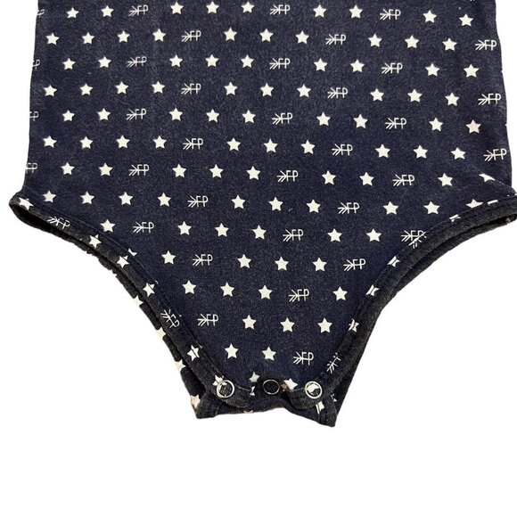 Freshly Picked 12m Patriotic Stars & Stripes Tank Bodysuit Onesie - Picture 3 of 5